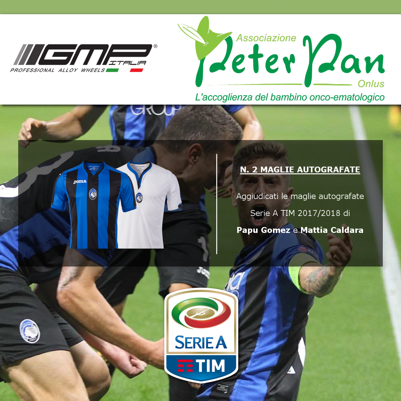 Get the signed kits of Papu Gomez and Mattia Caldara now!