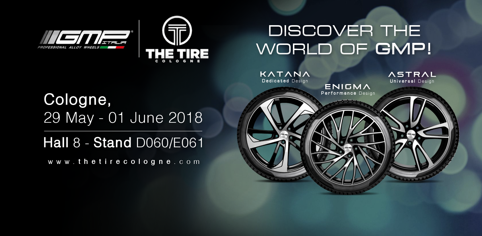 G.M.P. Group will be present at TIRE COLOGNE 2018!