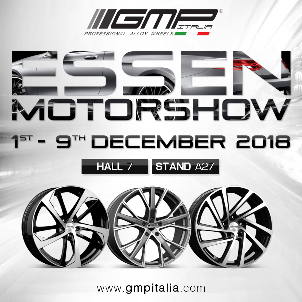 Come to visit us at Essen Motorshow 2018!