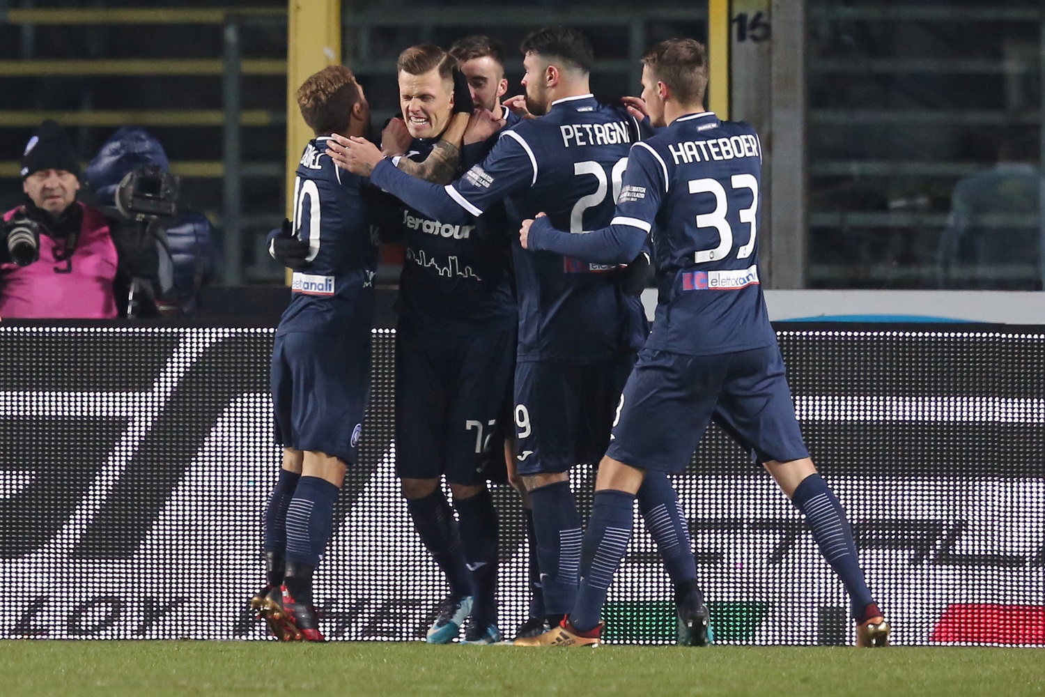 Atalanta - Lazio: GMP Italia official sponsor at the Stadium