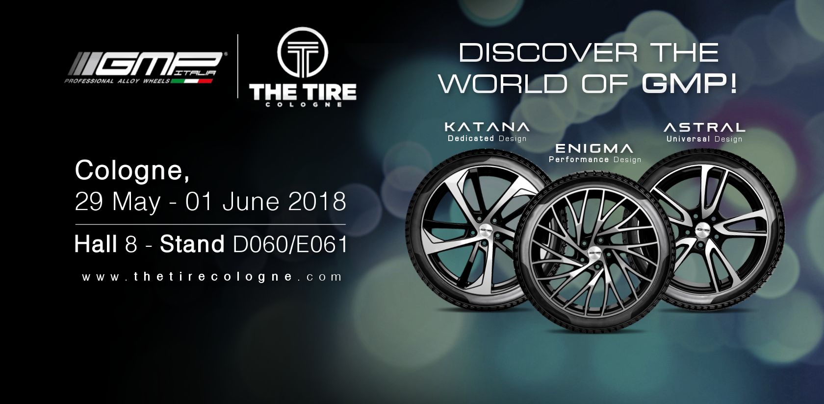 GMP Group sarà presente a TIRE COLOGNE 2018!