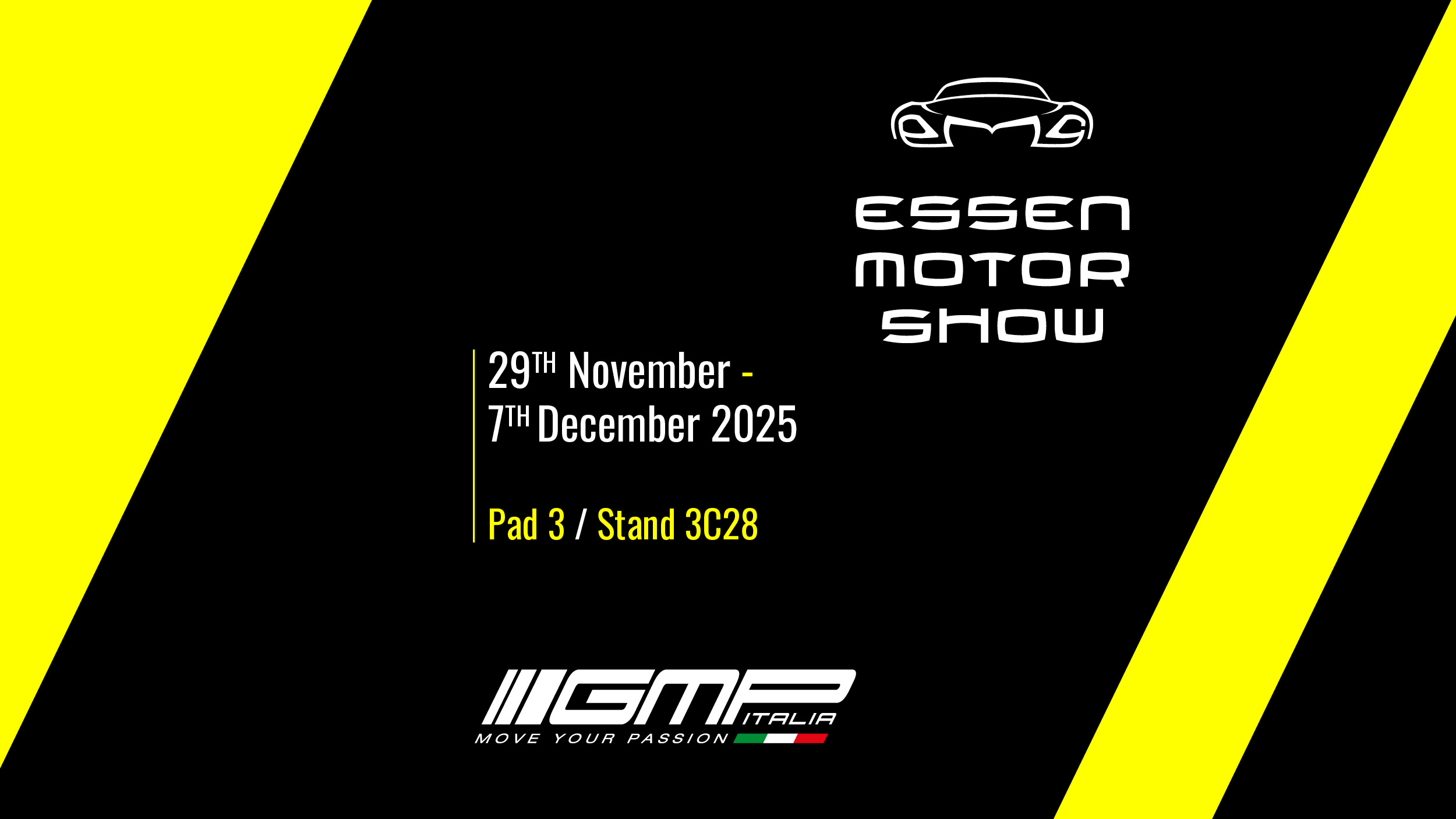 GMP Italia all'Essen Motor Show 2025!