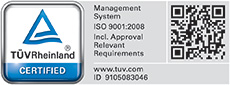 TÜV Rheinland Certified